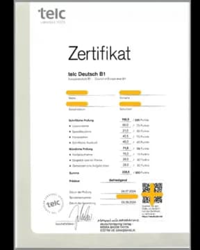 Öğrenci sertifikası 1